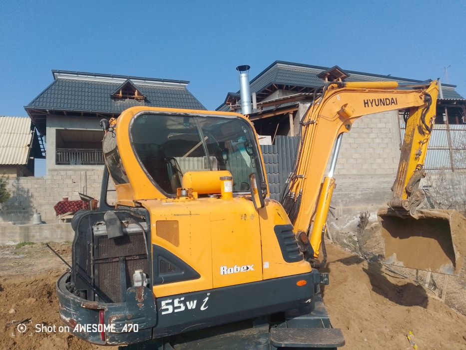 Ekskavator Hyundai roobks 55talik holati alo hamma joyi radnoy