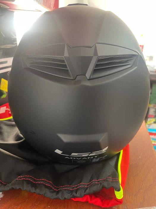 Cască de motocicletă LS2 FF906 Advant SOLID MATT BLACK cu mandibulă, marimea S
