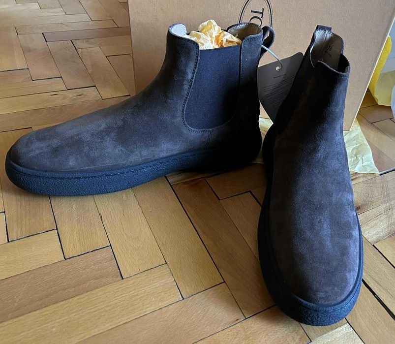 Есенно-зимни боти на италианския бранд TOD'S, размер 44.5