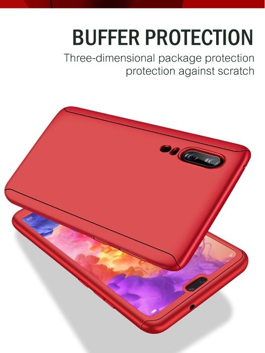 Husa 360° fata + spate pt Huawei P30, P30 Lite, Y6 2019, Y6s
