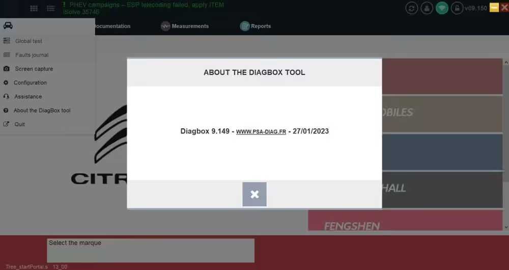 Diagbox 9.150 2023 Софтуер за Lexia 3 Full Chip