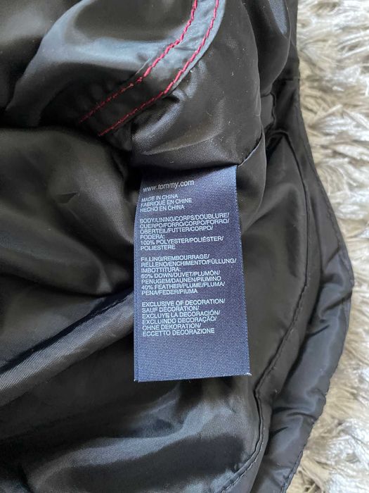 vesta din puf tommy hilfiger denim