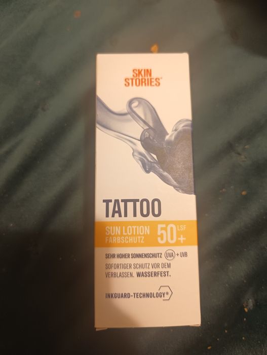 Crema  pentru protecie tatuaje cu SPF50