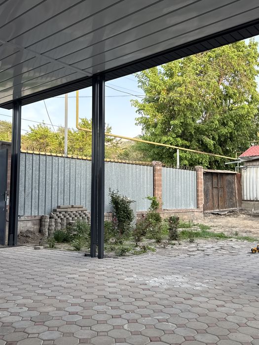 Продам гаражные ворота, оцинковку для забора