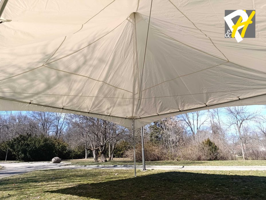 Висока шатра ПАГОДА 6х6 м за събития и празненства