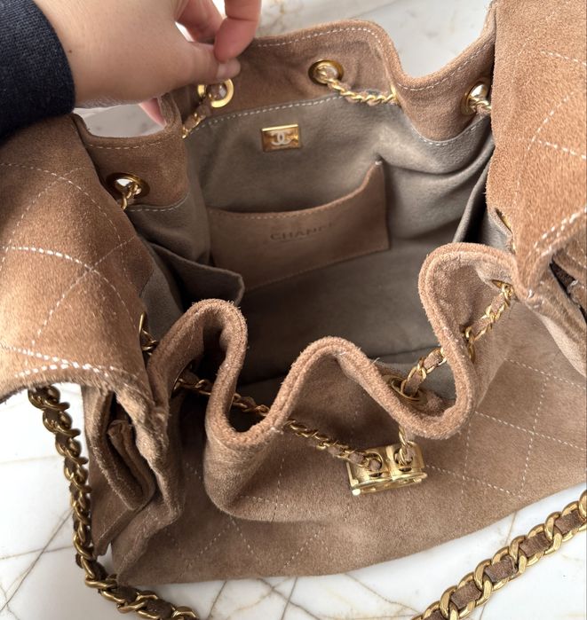 Дамска чанта Chanel 25 от телешка кожа промо цена