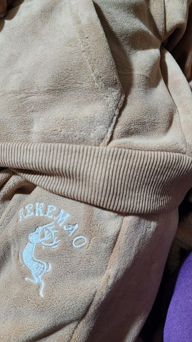 Тёплый флисовый костюм спортивный