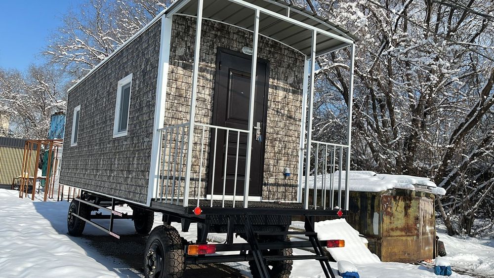 Жилой вагон на колесах