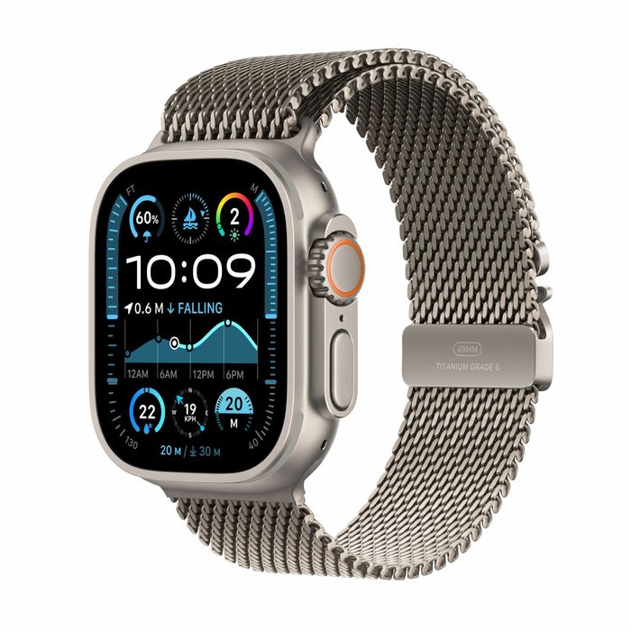Новый Apple Watch Ultra 2 Titanium Milanese Loop • Часы •