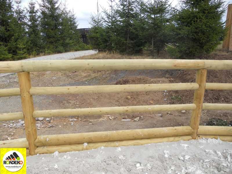 Lemn rotund pentru Manejuri si Grajduri calarit