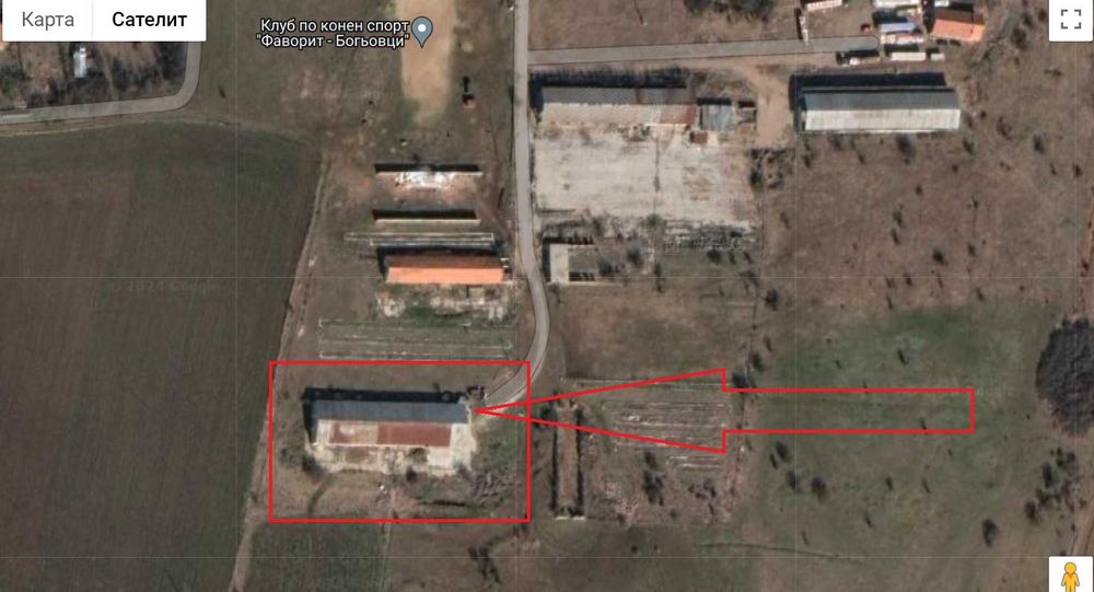 Под наем производствена сграда  1000 кв. м. и УПИ с площ 5000 кв. м.,