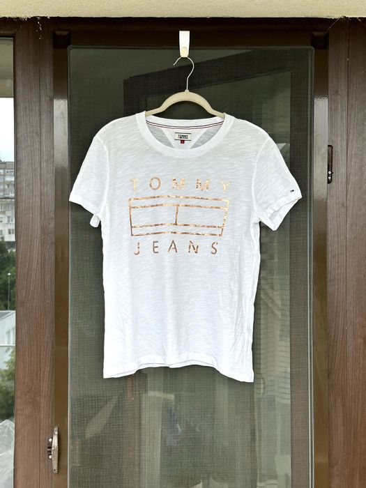 Дамска тениска Tommy Hilfiger (Tommy Jeans) - размер L, Отлично състояние