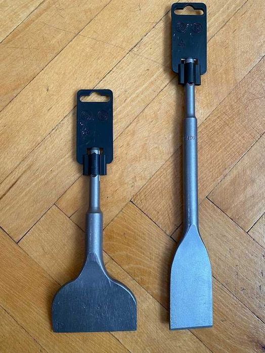 Нови Широки длета 80мм SDS-Plus и SDS-Max шила и патронници  за Перфор