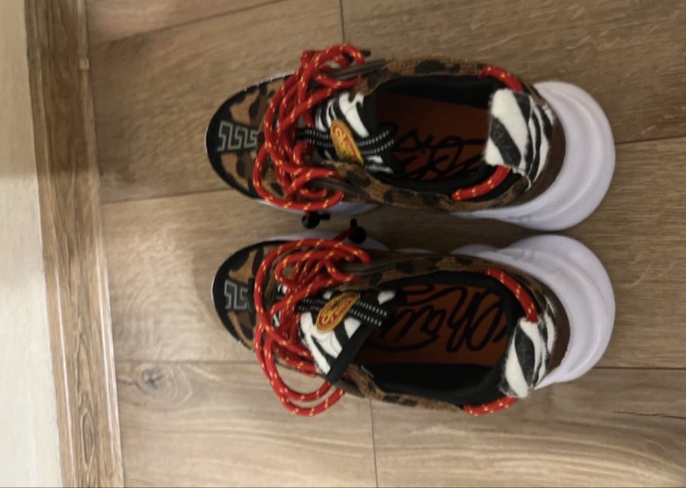 versace chain reaction leopard