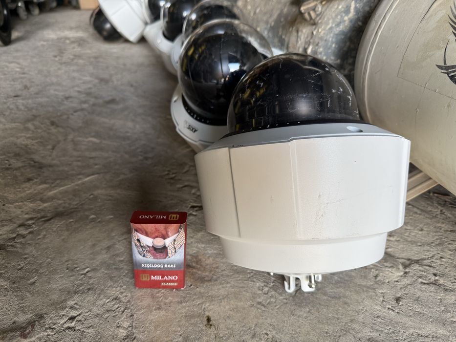 * Купольные поворотные камеры AXIS Q6034-E для видео наблюдения оригин