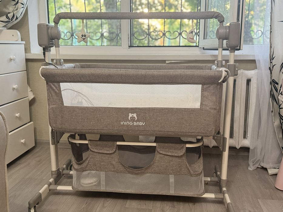 Манеж кровать б/у