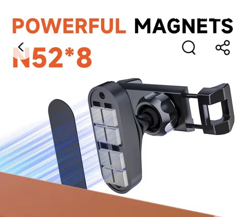 Suport telefon magnetic