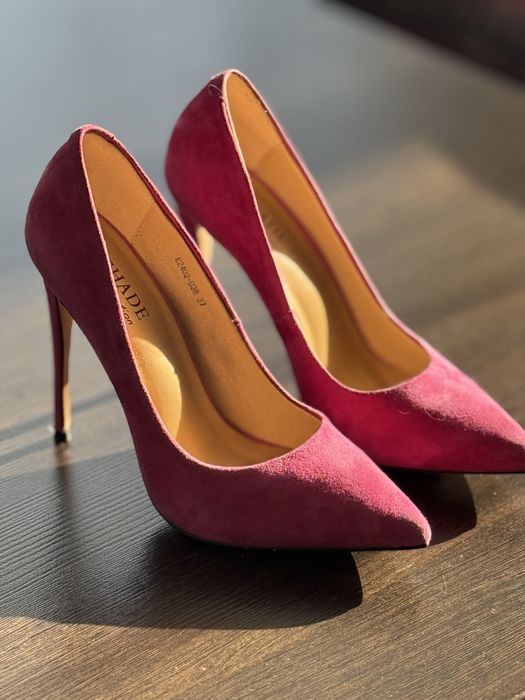 туфли замша натуральная