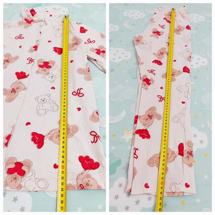 Set pijamale 2 piese, fată, 11 ani (mărime 146)