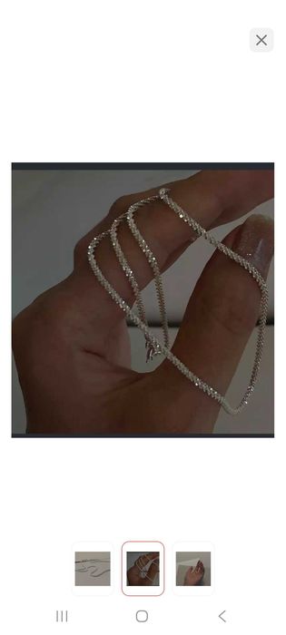 Цепочка серебрянная  925 проба продам