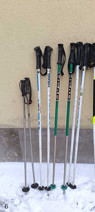 Комплект ски и щеки за ски Head, Fischer, Leki