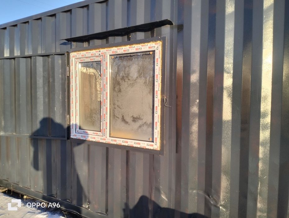 Контейнер, теплый "офис"