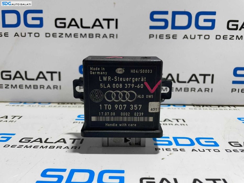 Modul Unitate Calculator Confort Control Reglaj Faruri Xenon Volkswagen Golf 5 2004 - 2008 Cod 1T0907357 [L3336]