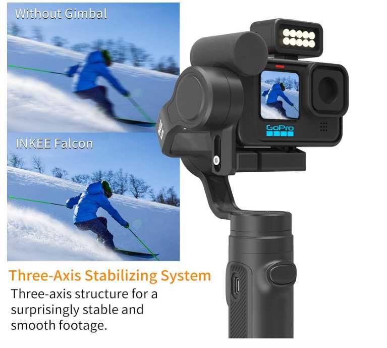 Gimbal Go pro Falcon plus 3 axe