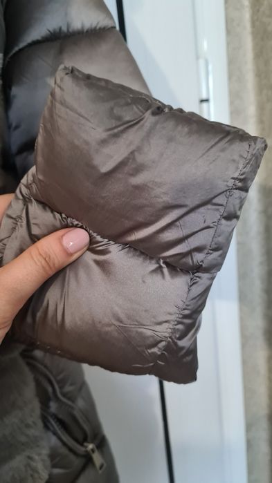 Зимно дамско / младежко ватирано яке с качулка