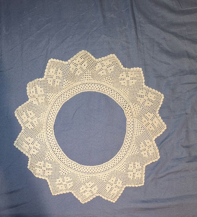 Guler macrame handmade, elegant, cu design delicat – Accesoriu fashion