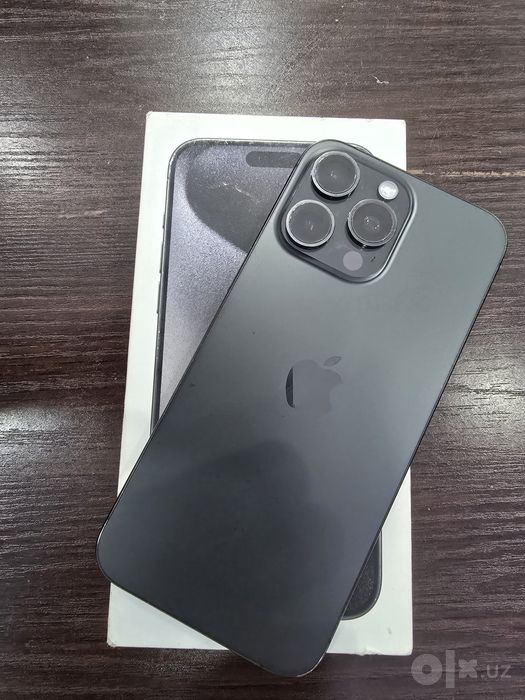 Iphone 15pro max 256Gb xotira usually kormagan karobka dakiment