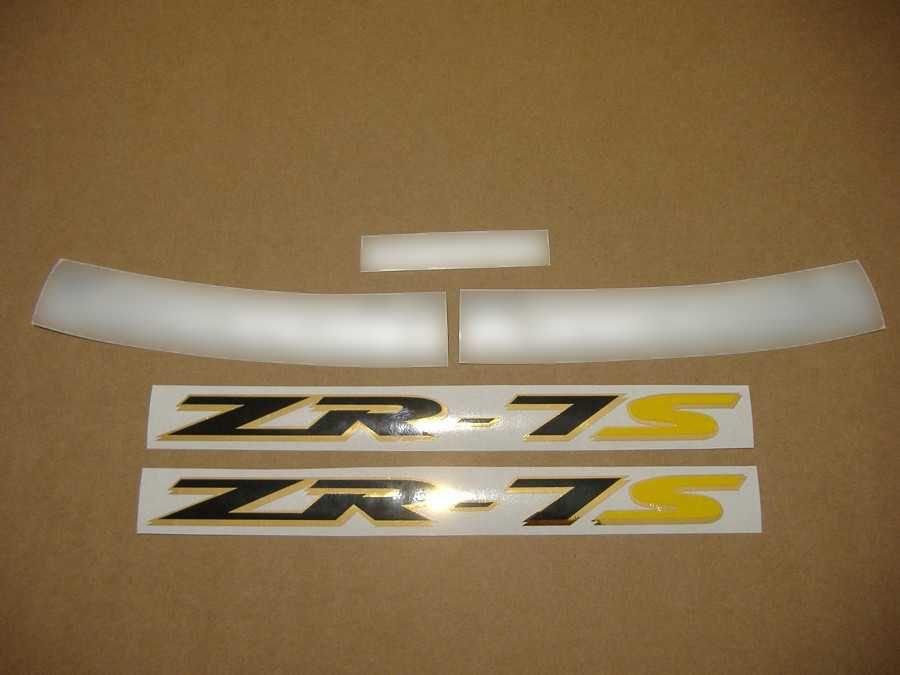 Стикери Kawasaki ZR-7/ZR-7S 1999г-2004г лепенки кавазаки zr7 zr7s зр7