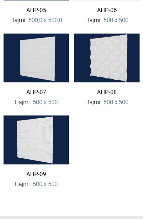 Pokak plitkalar dekor