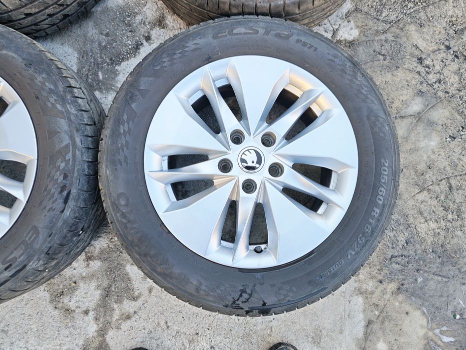 16 цола джанти с гуми от Skoda Octavia 4 Alasia