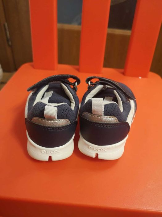 Adidași panza și piele, Geox, 21,13 cm