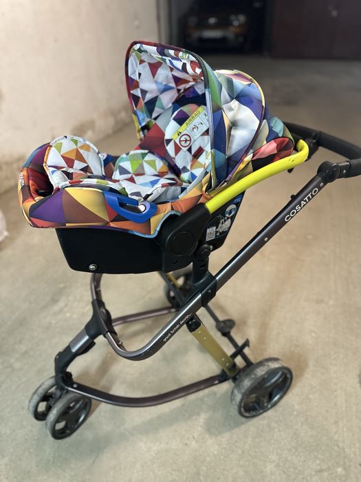Cosatto Giggle 2 – Spectroluxe (пълен 3‑в‑1 комплект)