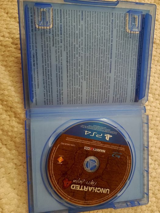 Продам игеру для пс4,UNCHARTED 4 путь вора