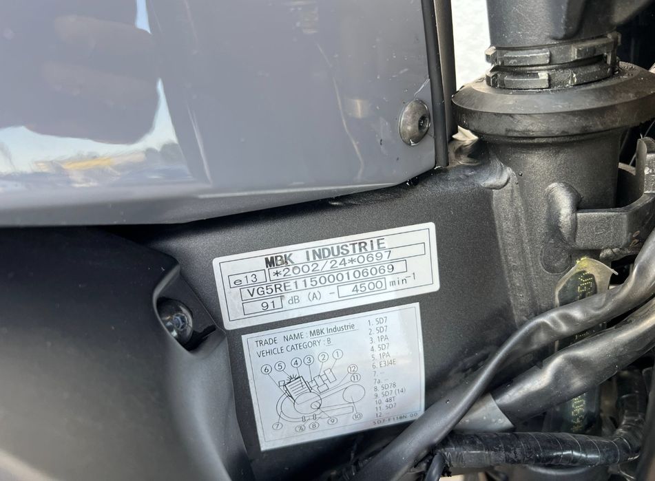 Yamaha MT 125 din 2016