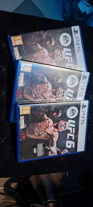 Диск игра UFC 6 на PS5