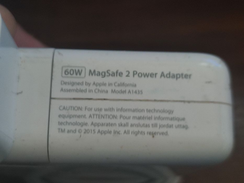 Încărcător Laptop Macbook Mag Safe 2 A1435 60W