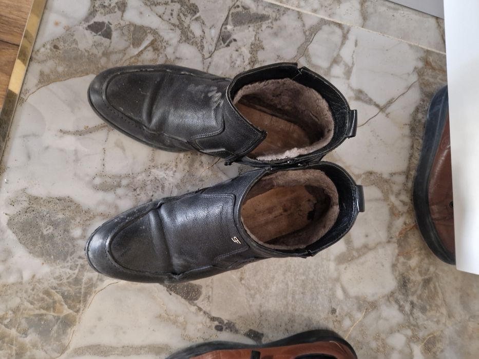 Ботинка зимняя отдам даром