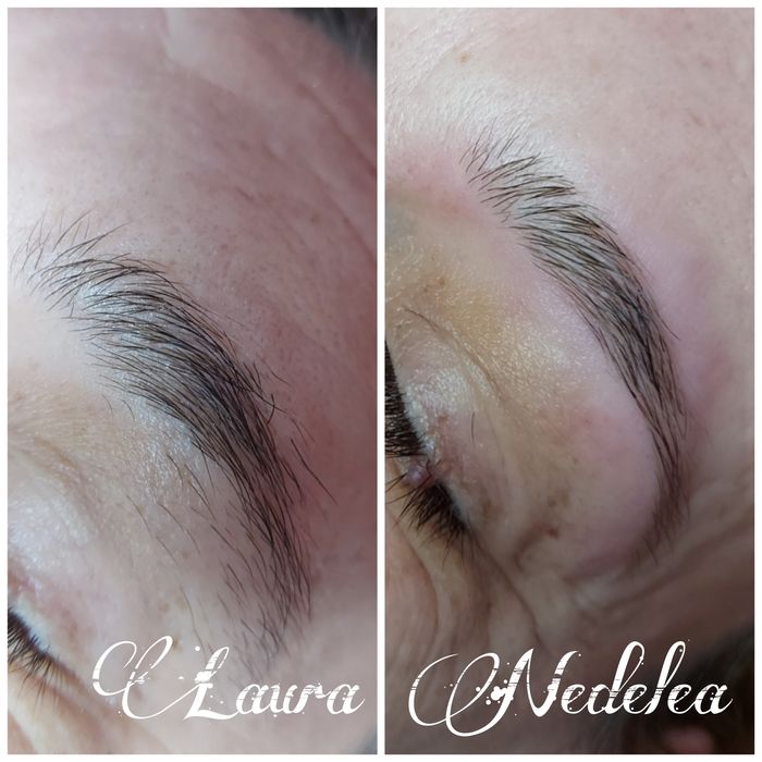 pensat ,stilizat ,vopsit sprancene