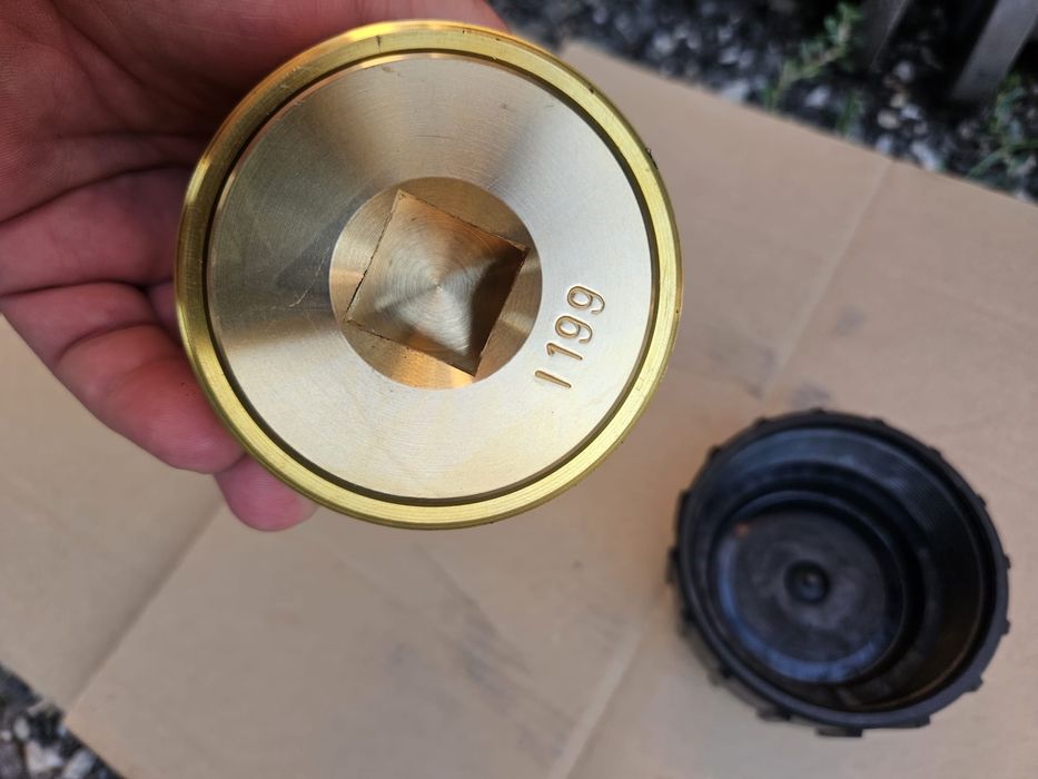 adaptor de obturare (Sperrblasen Adapter / Stop-Off Adapter) din polietilenă