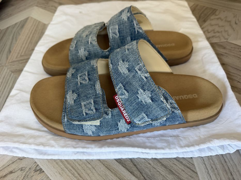 Dsquared мъжки чехли D2 Monogram 45 номер оригинални