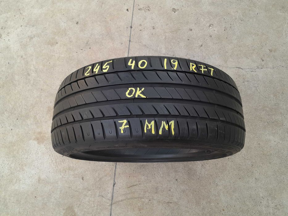 O anvelopa de vara 245 40 19 michelin primacy hp zp run flat 7 mm
