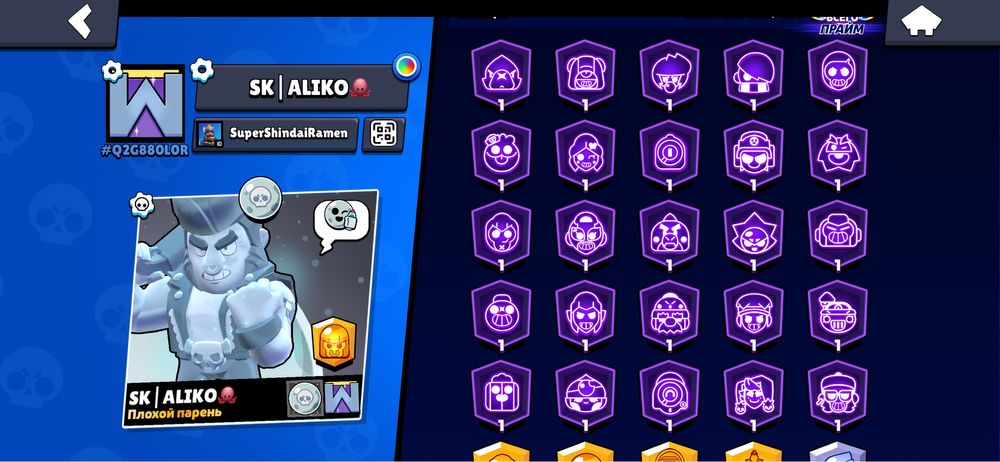 Прлдаю акк бравл акк