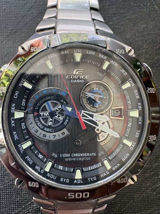 Ceas Casio Edifice EQW-M1100 – Tough Solar, Radio-Controlled, Stare Bună