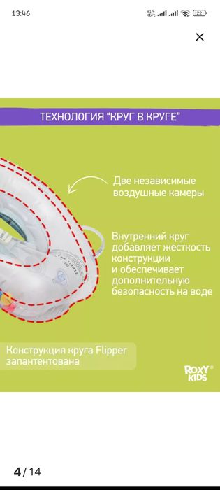 Круг для плаванья 0+