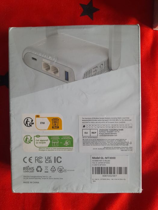 Router beryl Wi-Fi 6 gl-mt3000 ax3000 Caracal • OLX.ro