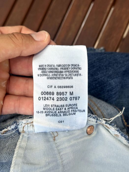 Дънкова пола LEVI'S (Model 669) - размер L, Отлично състояние